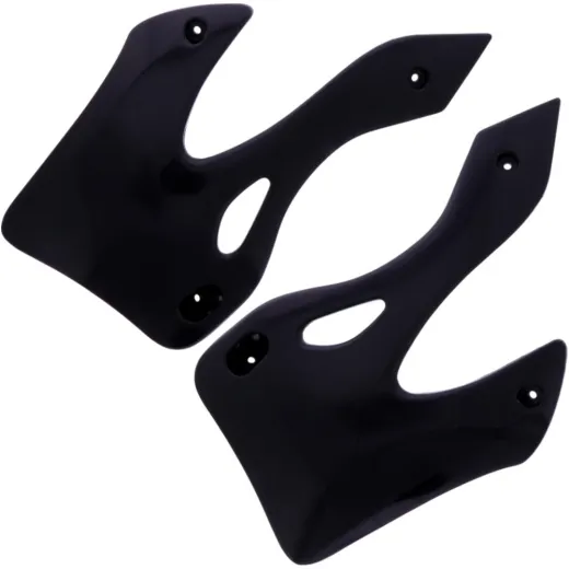 RADIATOR SCOOPS BLACK