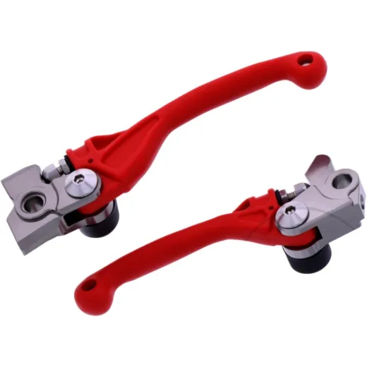 BRAKE/CLUTCH LEVER KIT RED