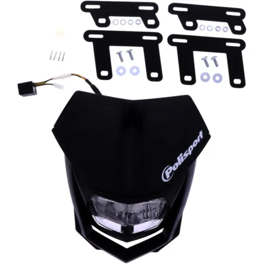 Scheinwerfer Maske Halo schwarz LED