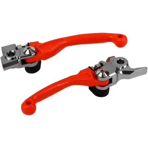 BRAKE/CLUTCH LEVER KIT ORANGE