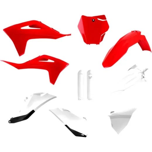 Komplettkit rot/weiß / schwarz