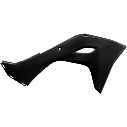 RADIATOR SCOOPS BLACK