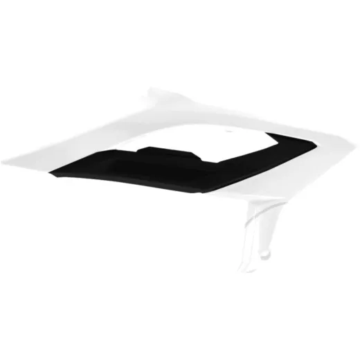 RADIATOR SCOOPS WHITE/BLACK