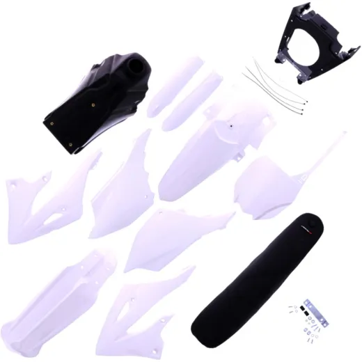 Komplettkit schwarz/weiß