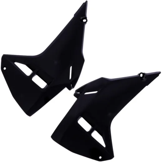 RADIATOR SCOOPS BLACK