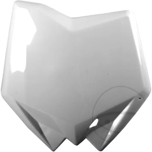 Number plate white