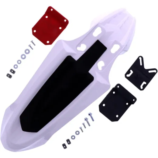 Front fender universal sm white