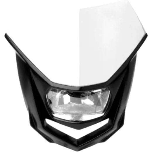 Scheinwerfer Maske Halo weiß / schwarz