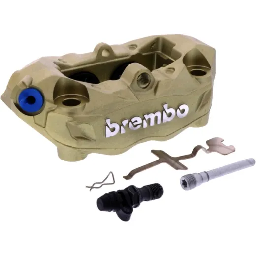 Bremssattel links gold Brembo