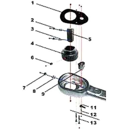 Torque wrench repair kit