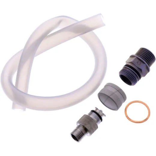 Oil drain plug one way valve