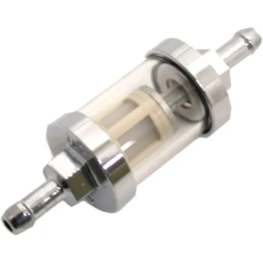 Fuel filter chrome/glass jmp BBD18240