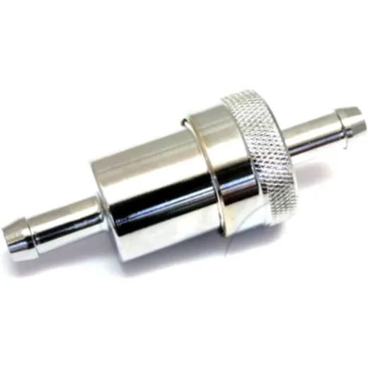 Fuel filter alu chrome jmp