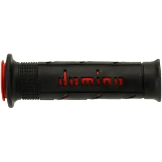 Lenkergriffe Griffgummi schwarz/rot Domino A25041C4240B70