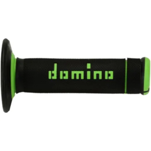 Domino off road grips black/green