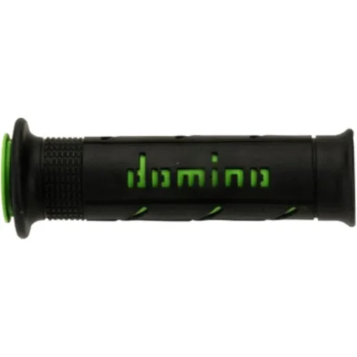 Lenkergriffe Griffgummi schwarz/grün Domino A25041C4440B70