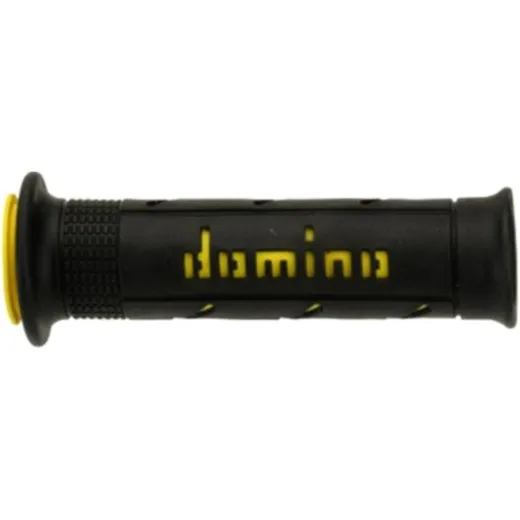 Lenkergriffe Griffgummi schwarz/gelb Domino A25041C4740B70