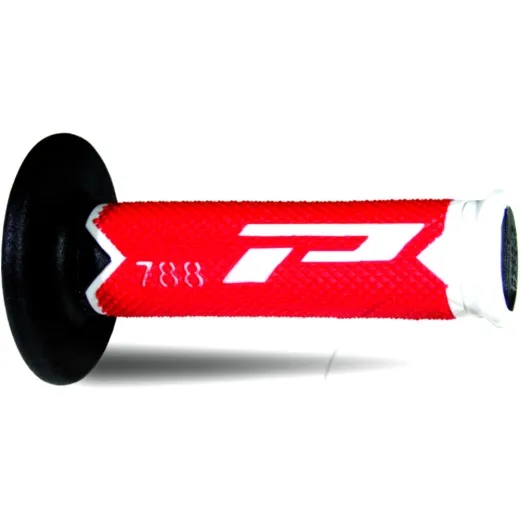 Handle Rubber white/red/black