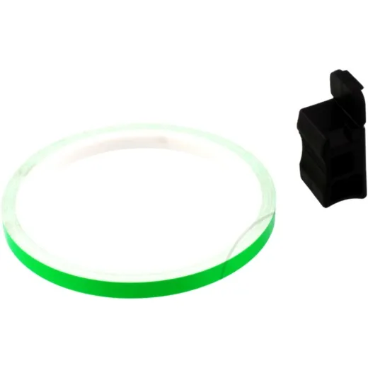 Rim TAPE with APPLICATOR green Fluo