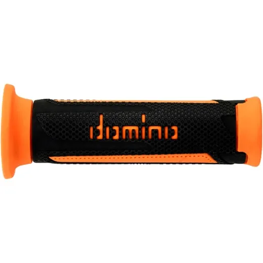 Griffgummi A350 schwarz/orange Domino