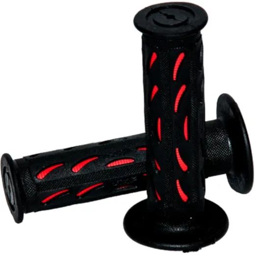 Progrip duo density road grips black/red
