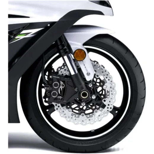 Reflective strips white