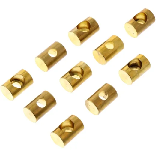 Aufnahme für Lötnippel JMP Länge 12 mm Bohrung: 3.8 mm Inhalt 10
