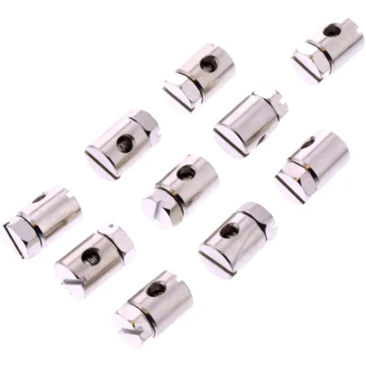 Schraubnippel JMP Länge 9 mm Bohrung: 2.8 mm Inhalt 10 1126862