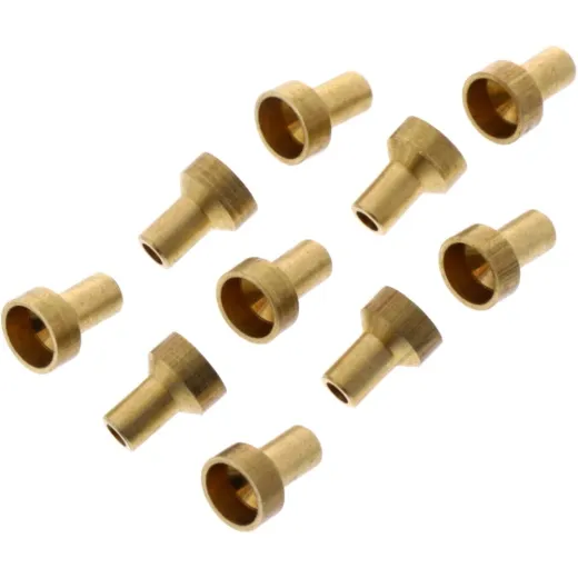 Lötnippel JMP Länge 8.15 mm Bohrung: 4.8 mm Inhalt 10