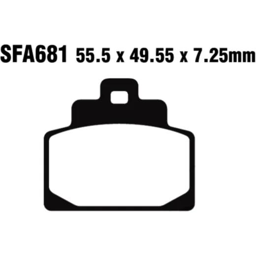 BRAKE PADS SCOOTER EBC