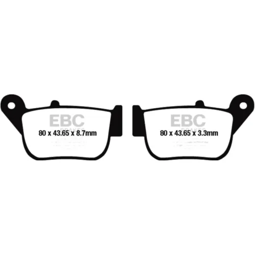 BRAKE PADS SCOOTER EBC