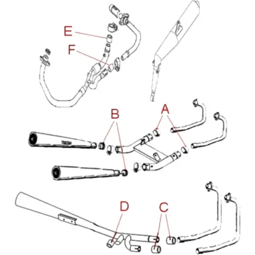 EXHAUST JOINT GASKET (OE SPARE PART)