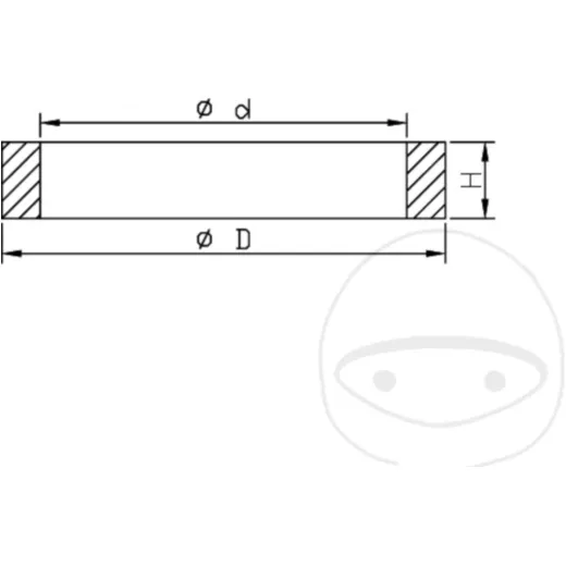 Front fork seals - kayaba original