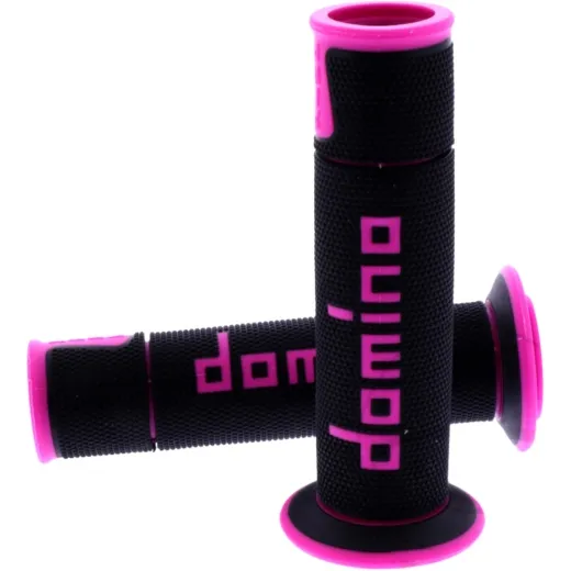 Griffgummi A450 schwarz/rosa Domino Durchmesser 22 / 26 mm offen 1225721