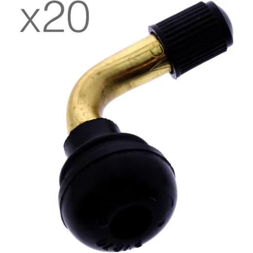 RUBBER VALVE CRANKED 11.3MM