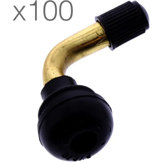 RUBBER VALVE CRANKED 11.3MM