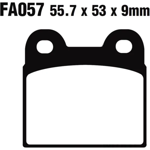 Break Pad Semi-Sinter V EBC FA057V