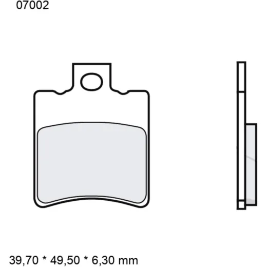 Bremsklotz CC Scooter Brembo Alternative: 7320203