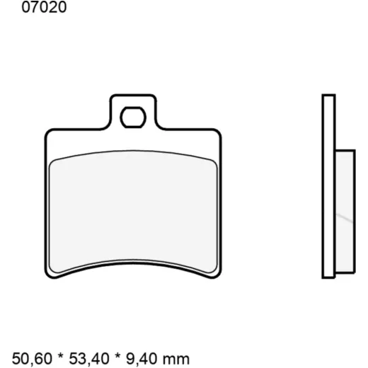 Bremsklotz CC Scooter Brembo Alternative: 7325111