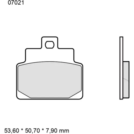Bremsklotz CC Scooter Brembo Alternative: 7320765
