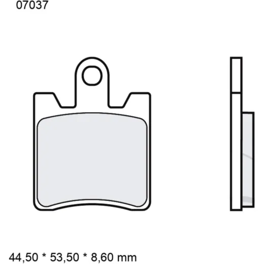 Bremsklotz CC Scooter Brembo Alternative: 7370150