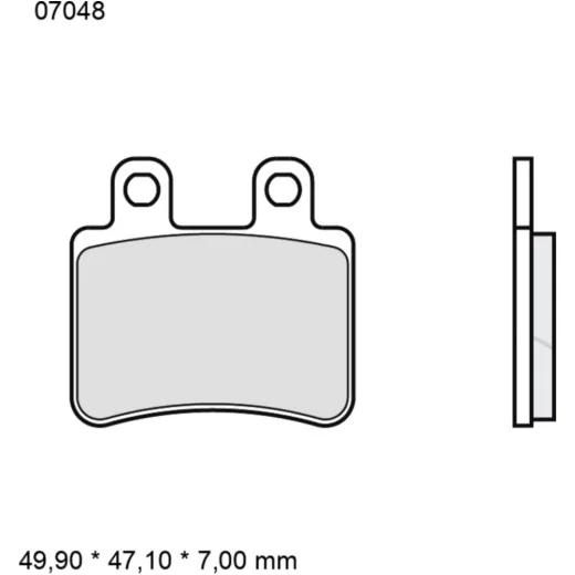 Bremsklotz CC Scooter Brembo Alternative: 7324346