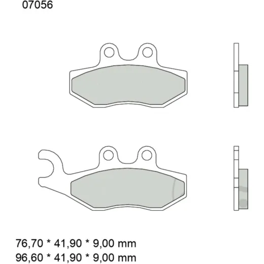 Bremsklotz CC Scooter Brembo Alternative: 7320823