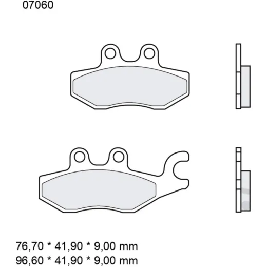 BRAKE PADS CARBON CERAMIC SCOOTER CC BREMBO