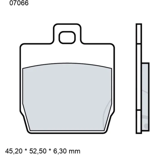 BRAKE PADS CARBON CERAMIC SCOOTER CC BREMBO