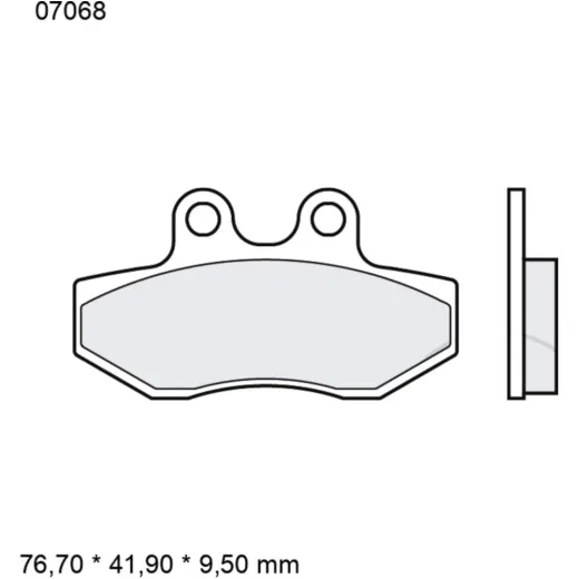 Bremsklotz CC Scooter Brembo Alternative: 7320138