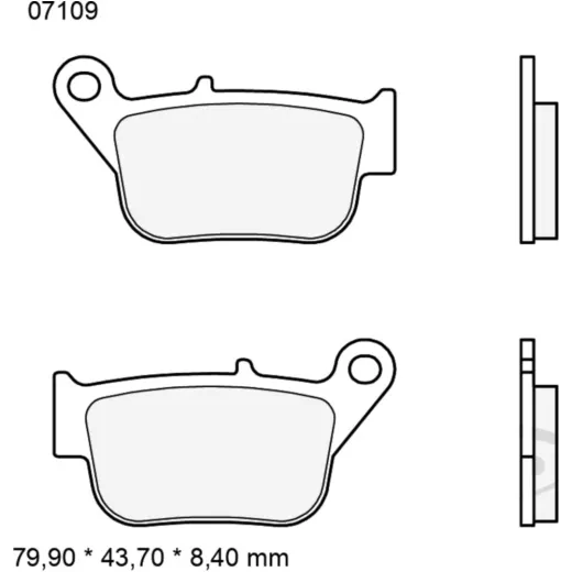 BRAKE PADS CARBON CERAMIC SCOOTER CC BREMBO