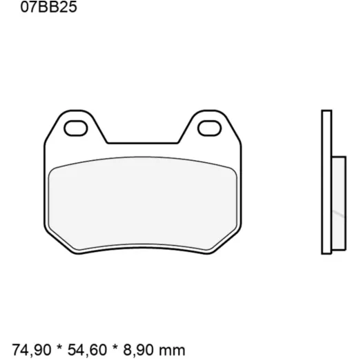 Bremsklotz Carbon Keramik Brembo Alternative: 7324064
