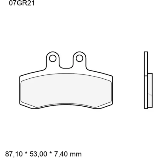 Bremsklotz Carbon Keramik Brembo