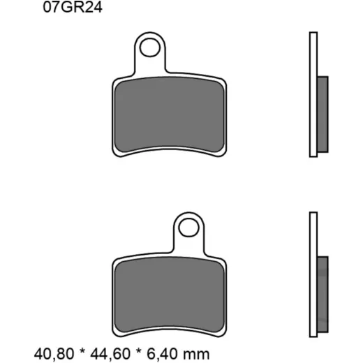 BRAKE PADS CARBON CERAMIC ROAD CC BREMBO